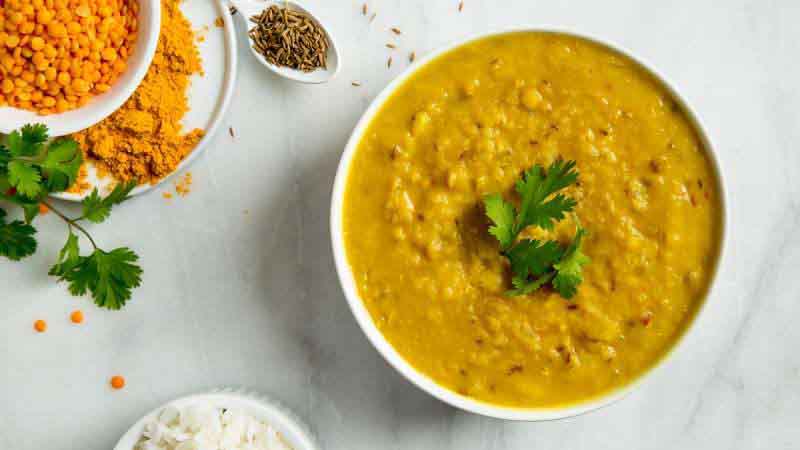 Dal With Coconut